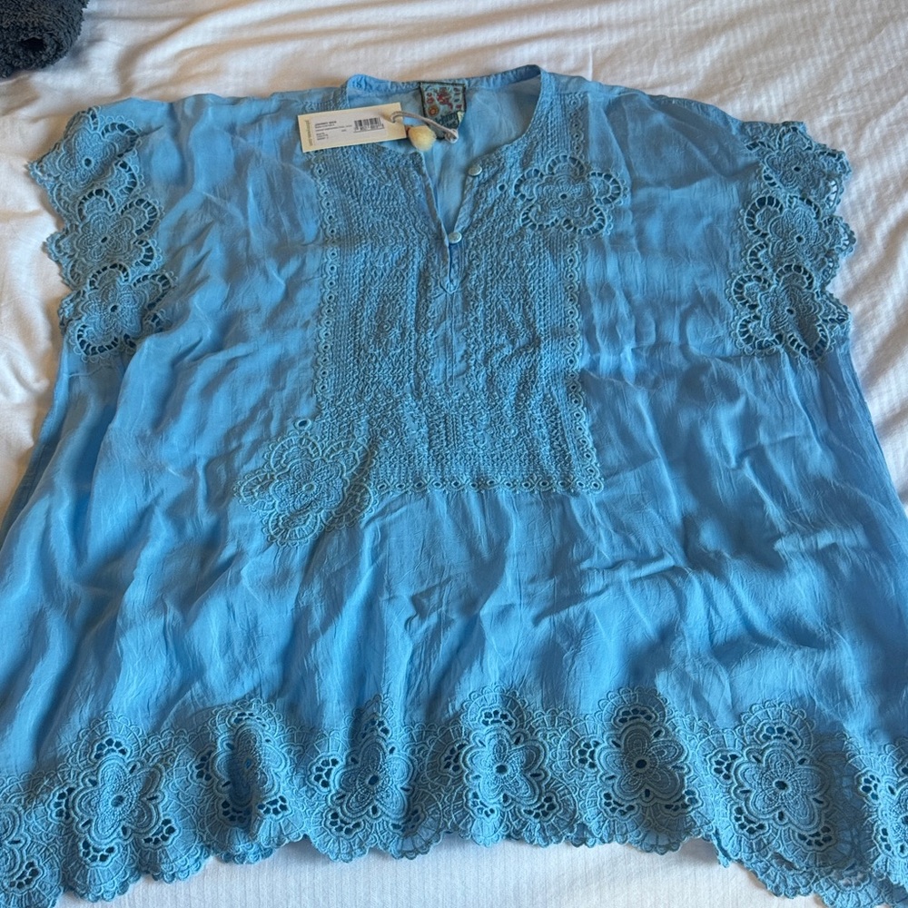 Johnny Was Parade Embroidered Tunic